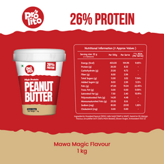 High Protein Mava Magic Peanut Butter