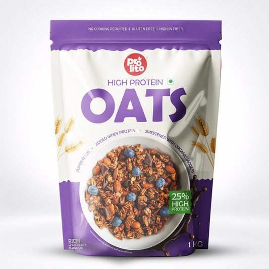 High Protein Dark Chocolate Oats
