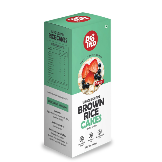 Organic Brown Rice Cake (salted )