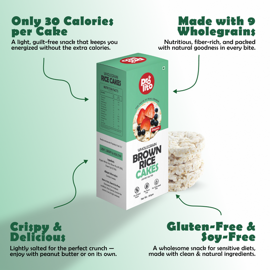 Organic Brown Rice Cake (salted )