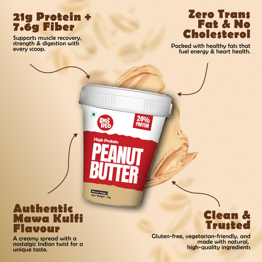 High Protein Mava Magic Peanut Butter