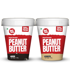 Oreo Nut Peanut Butter 500g + Mawa Magic Peanut Butter 500g Combo