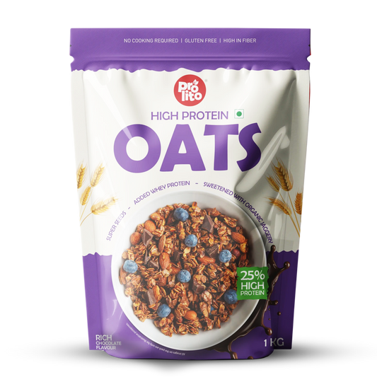 High Protein Dark Chocolate Oats