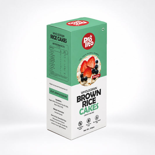 Organic Brown Rice Cake (salted )