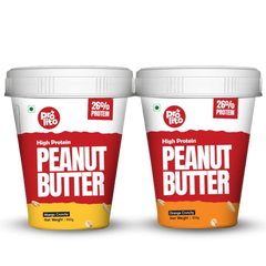 Mango Crunchy Peanut Butter 500g + Orange Crunchy Peanut Butter 500g Combo